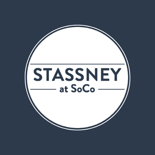 Logo at Stassney at SoCo, Austin, 78744